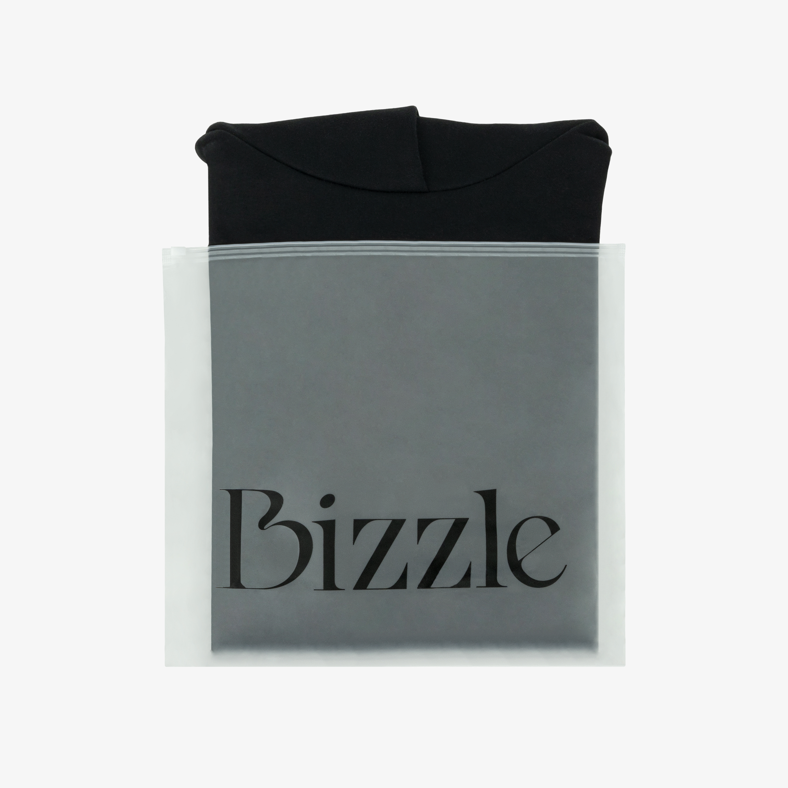 BIZZLE ORGANIC MARTINI HOODIE BLACK - Image 6