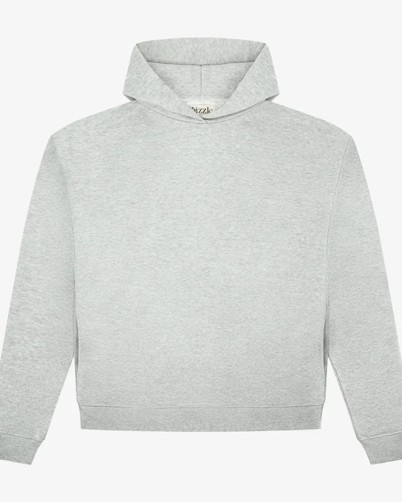BIZZLE ORGANIC BASIC HOODIE LIGHT GREY