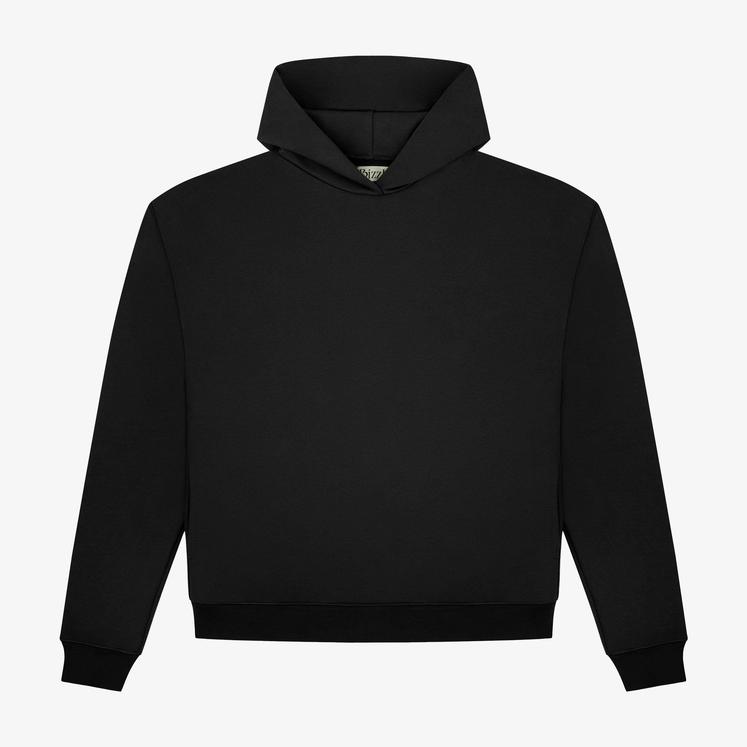 BIZZLE ORGANIC BASIC HOODIE BLACK