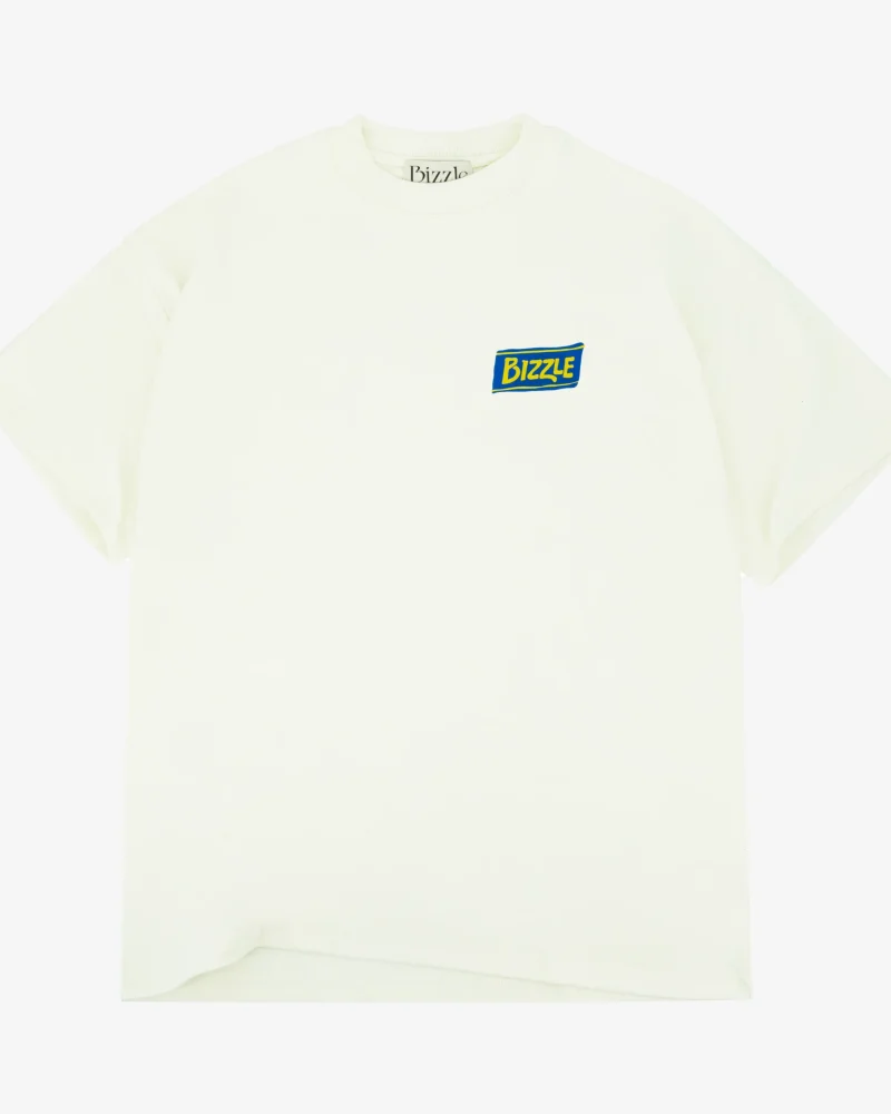 BIZZLE SPRITZ TEE VINTAGE WHITE