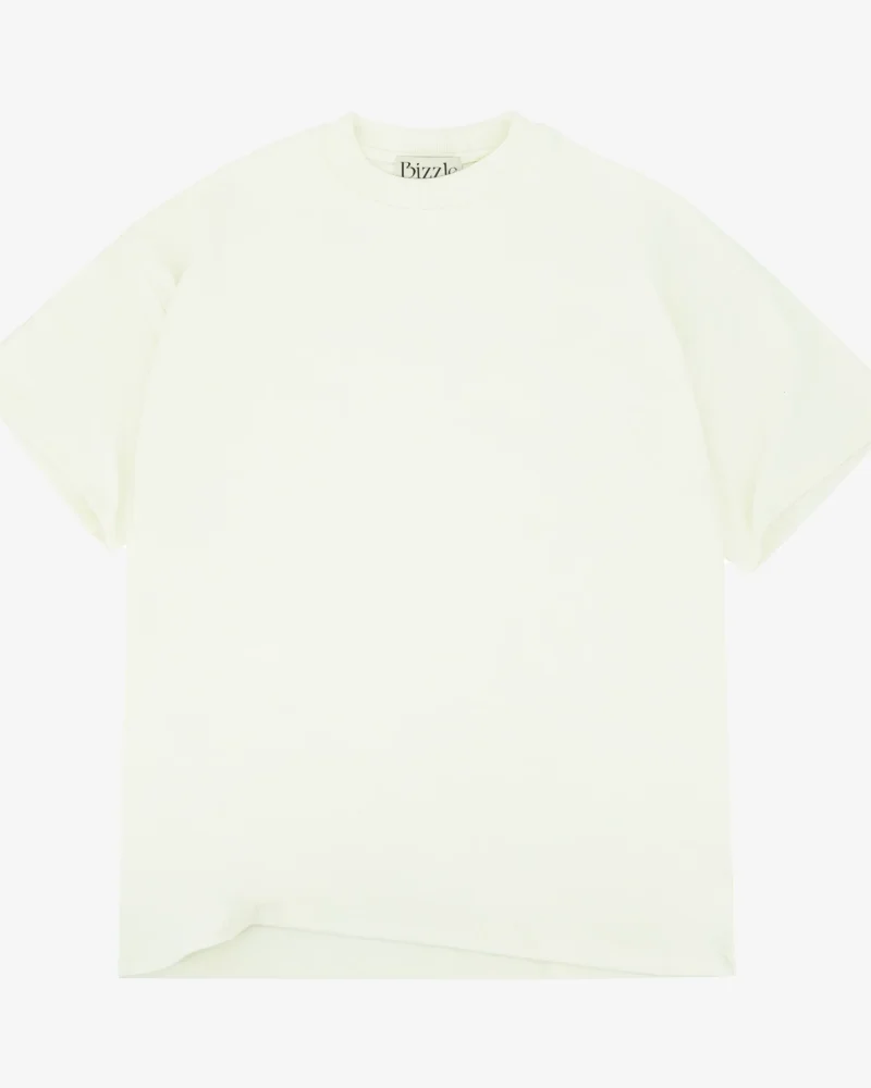 BIZZLE BASIC TEE VINTAGE WHITE