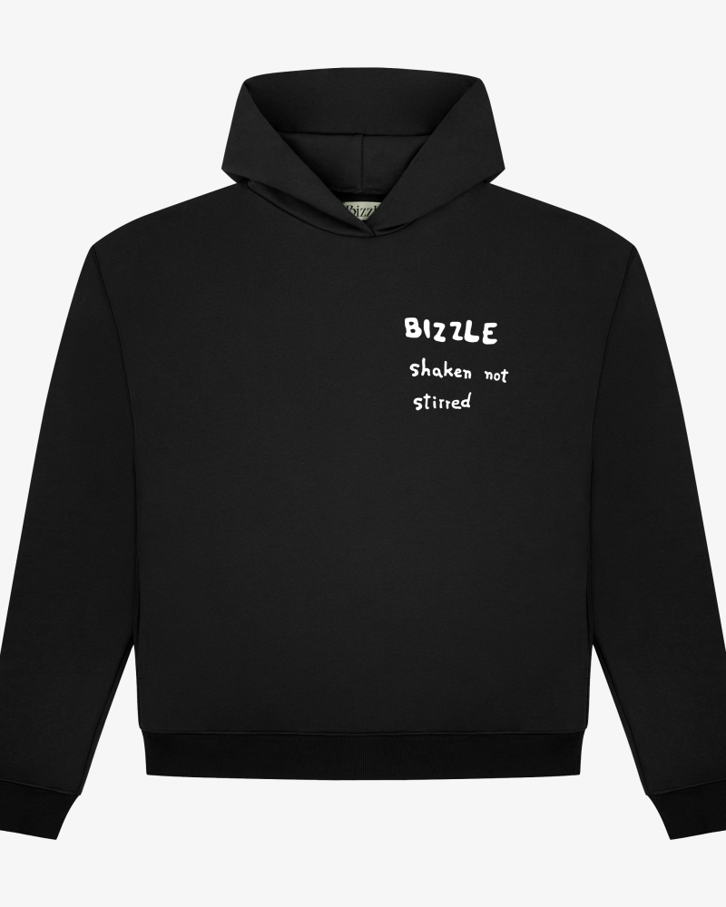 BIZZLE ORGANIC MARTINI HOODIE BLACK