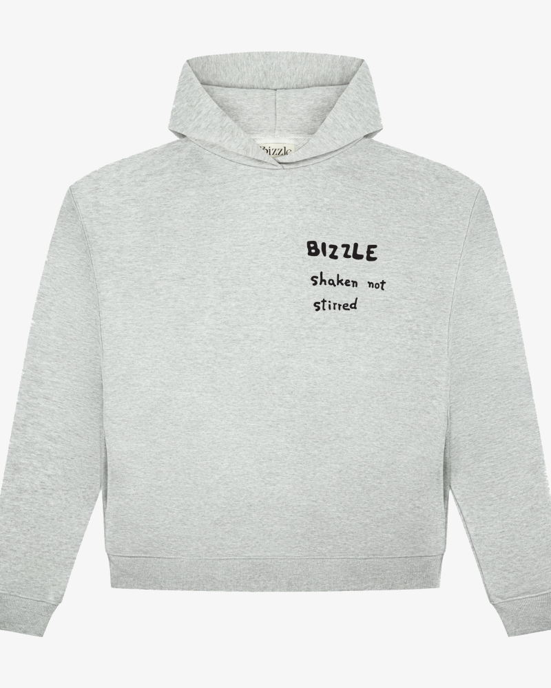 BIZZLE ORGANIC MARTINI HOODIE LIGHT GREY