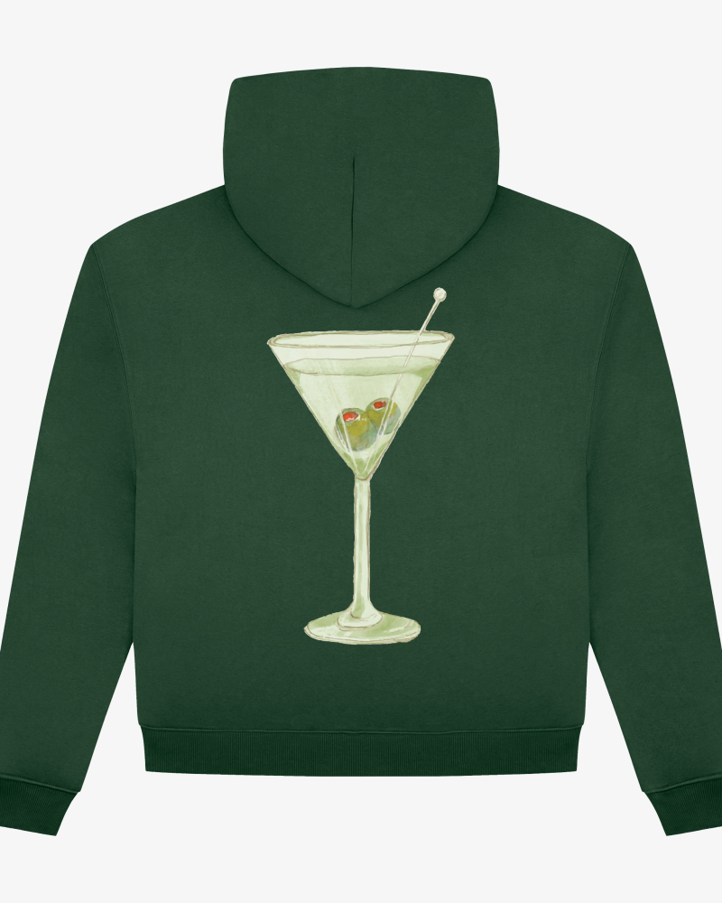 BIZZLE ORGANIC MARTINI HOODIE IVY GREEN