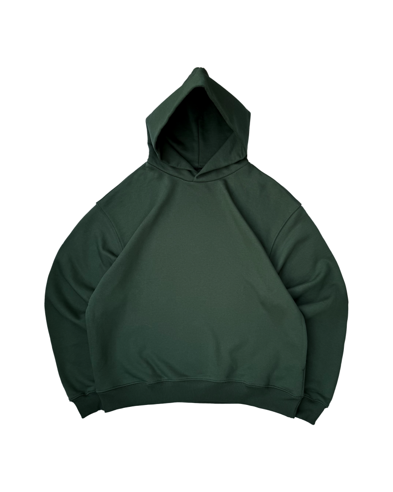 BIZZLE ORGANIC BASIC HOODIE IVY GREEN